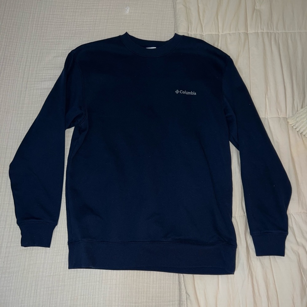 Colombia navy blue crew neck pullover